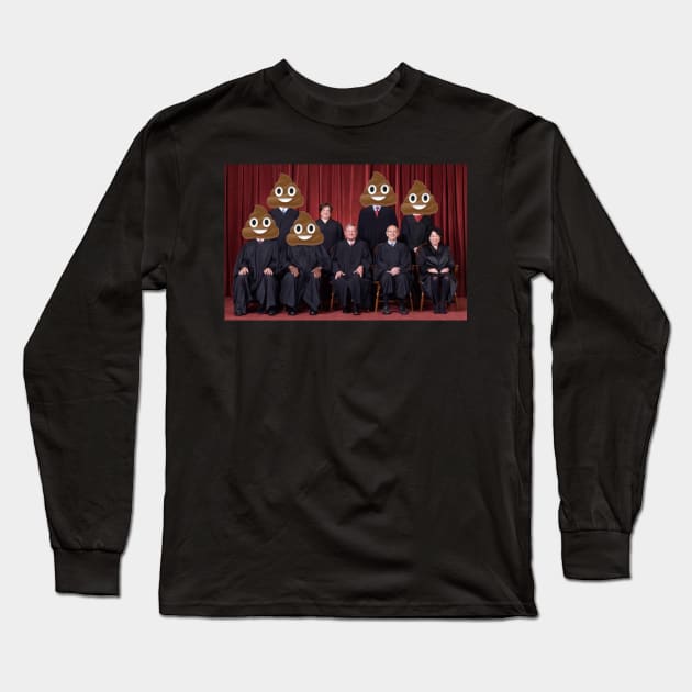 POO SCOTUS Long Sleeve T-Shirt by hgrasel